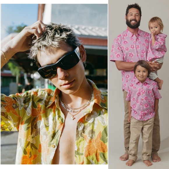 acacia swimwear Other - New Acacia Swimwear Men's Aloha Shirt Vintage Aloha Hawaii XL Button Down Men